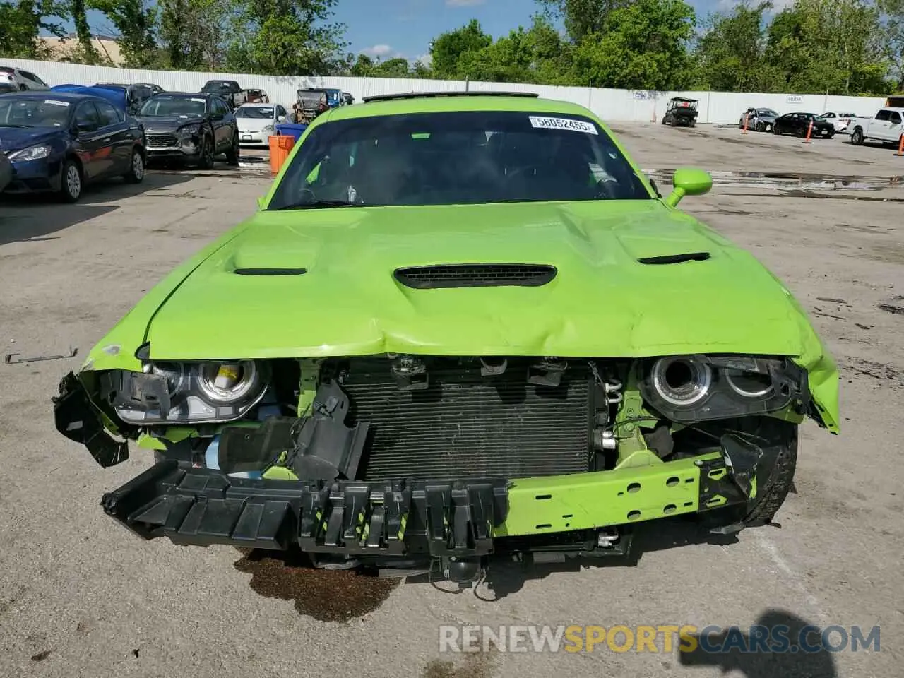 5 Photograph of a damaged car 2C3CDZFJ3PH542855 DODGE CHALLENGER 2023