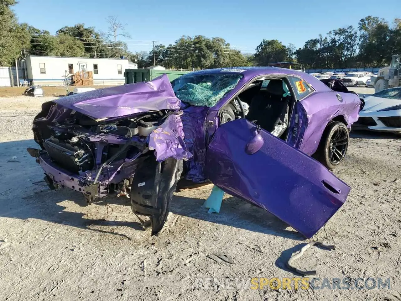 1 Photograph of a damaged car 2C3CDZFJ3PH578268 DODGE CHALLENGER 2023