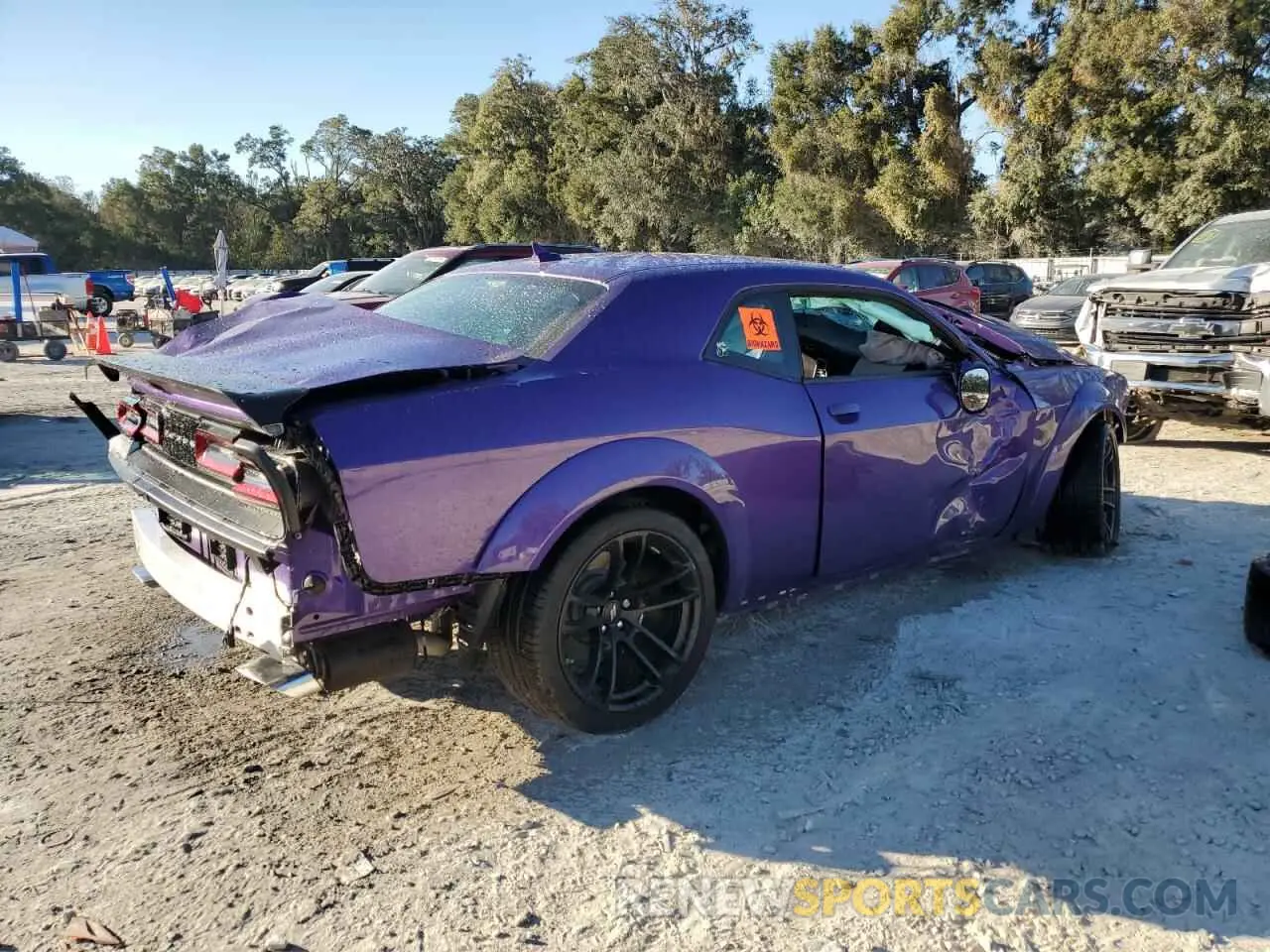 3 Photograph of a damaged car 2C3CDZFJ3PH578268 DODGE CHALLENGER 2023