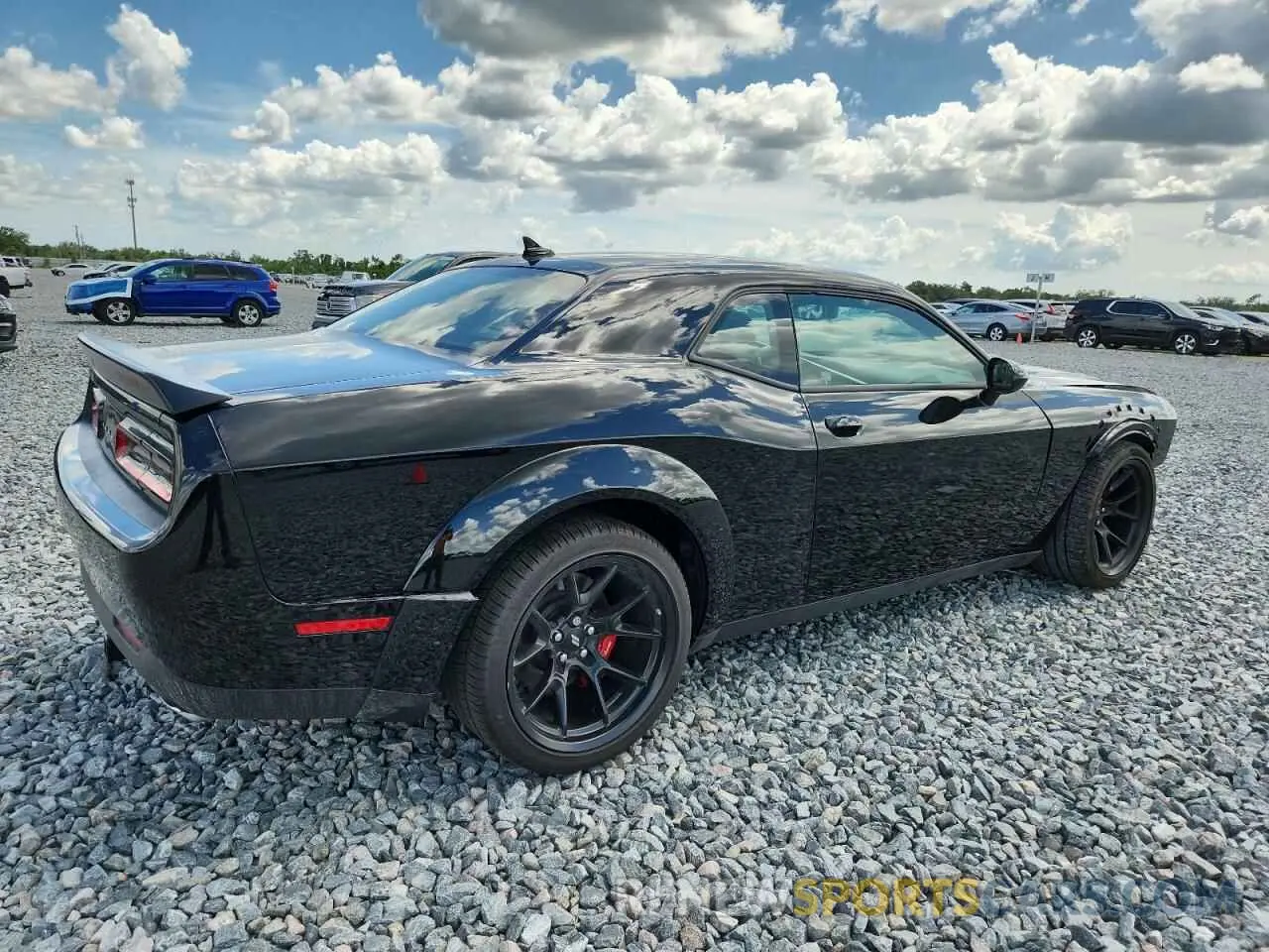 3 Photograph of a damaged car 2C3CDZFJ3PH596415 DODGE CHALLENGER 2023