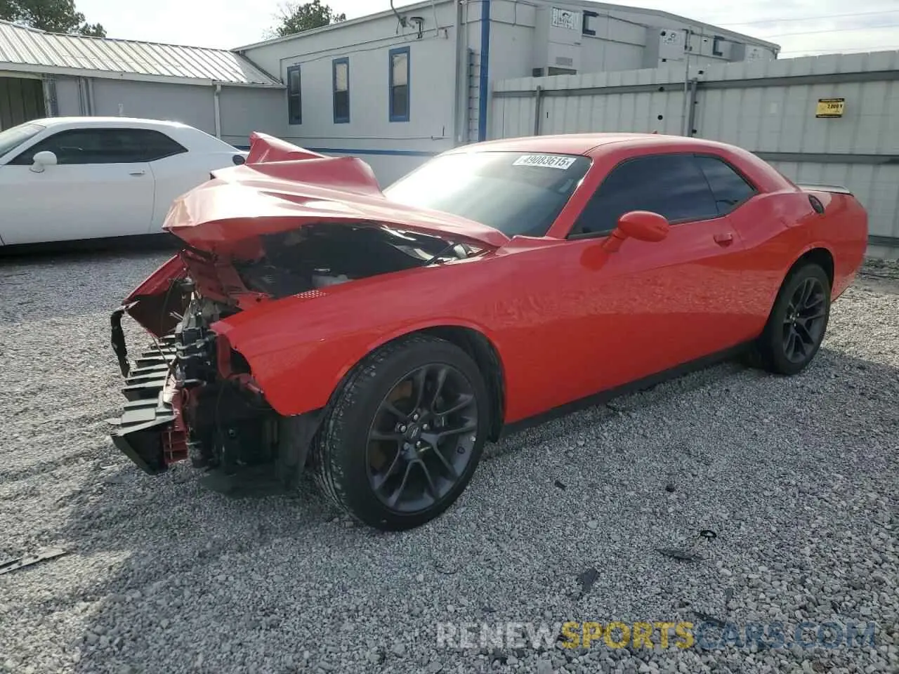 1 Photograph of a damaged car 2C3CDZFJ3PH629929 DODGE CHALLENGER 2023
