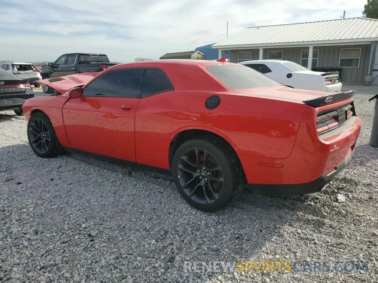 2 Photograph of a damaged car 2C3CDZFJ3PH629929 DODGE CHALLENGER 2023