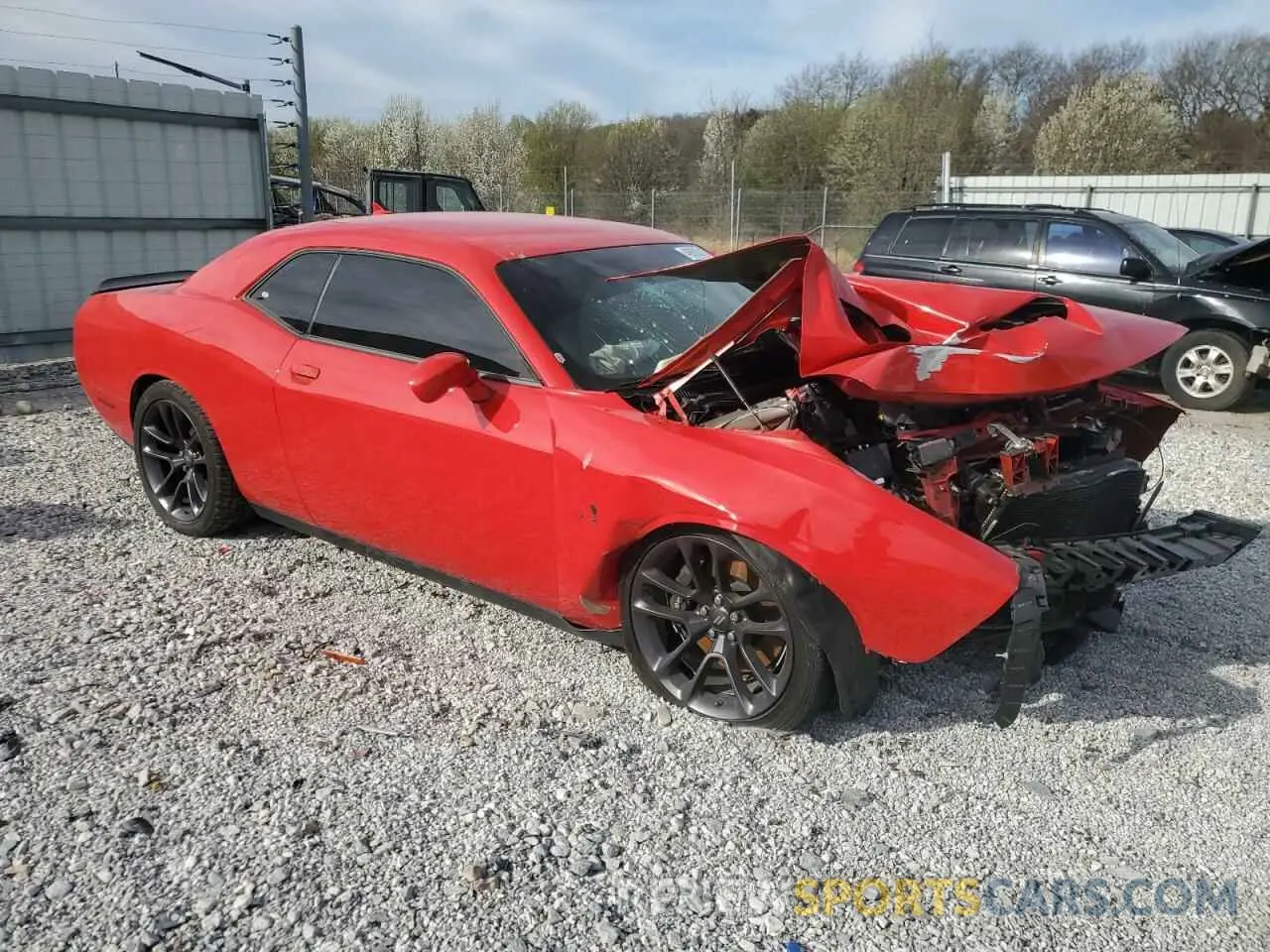 4 Photograph of a damaged car 2C3CDZFJ3PH629929 DODGE CHALLENGER 2023