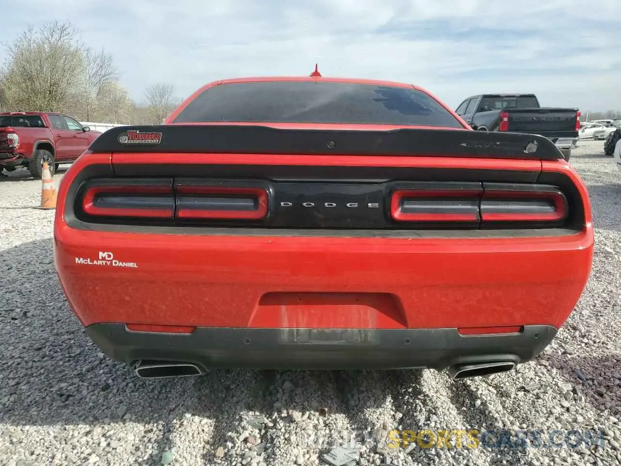 6 Photograph of a damaged car 2C3CDZFJ3PH629929 DODGE CHALLENGER 2023