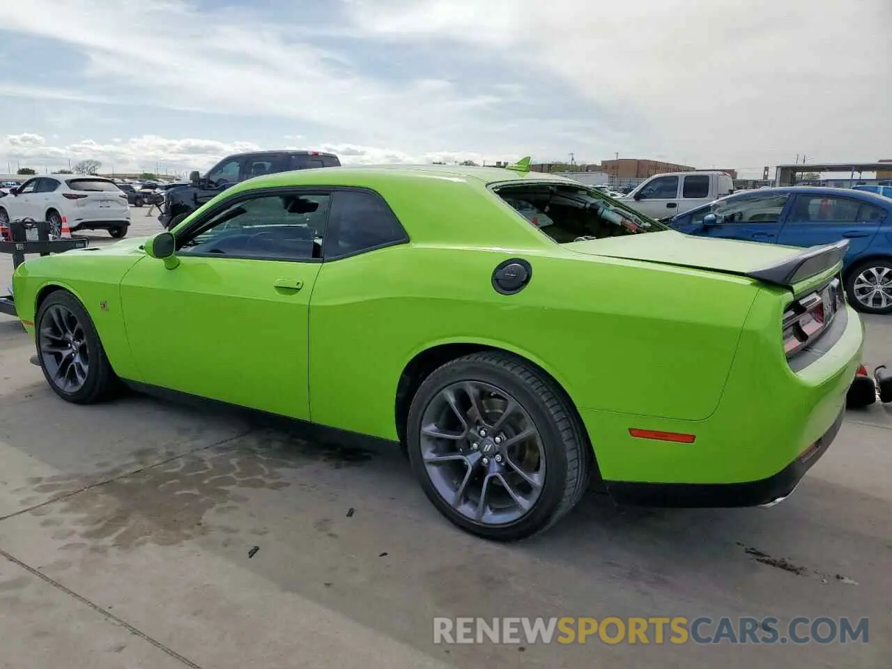2 Photograph of a damaged car 2C3CDZFJ3PH696353 DODGE CHALLENGER 2023