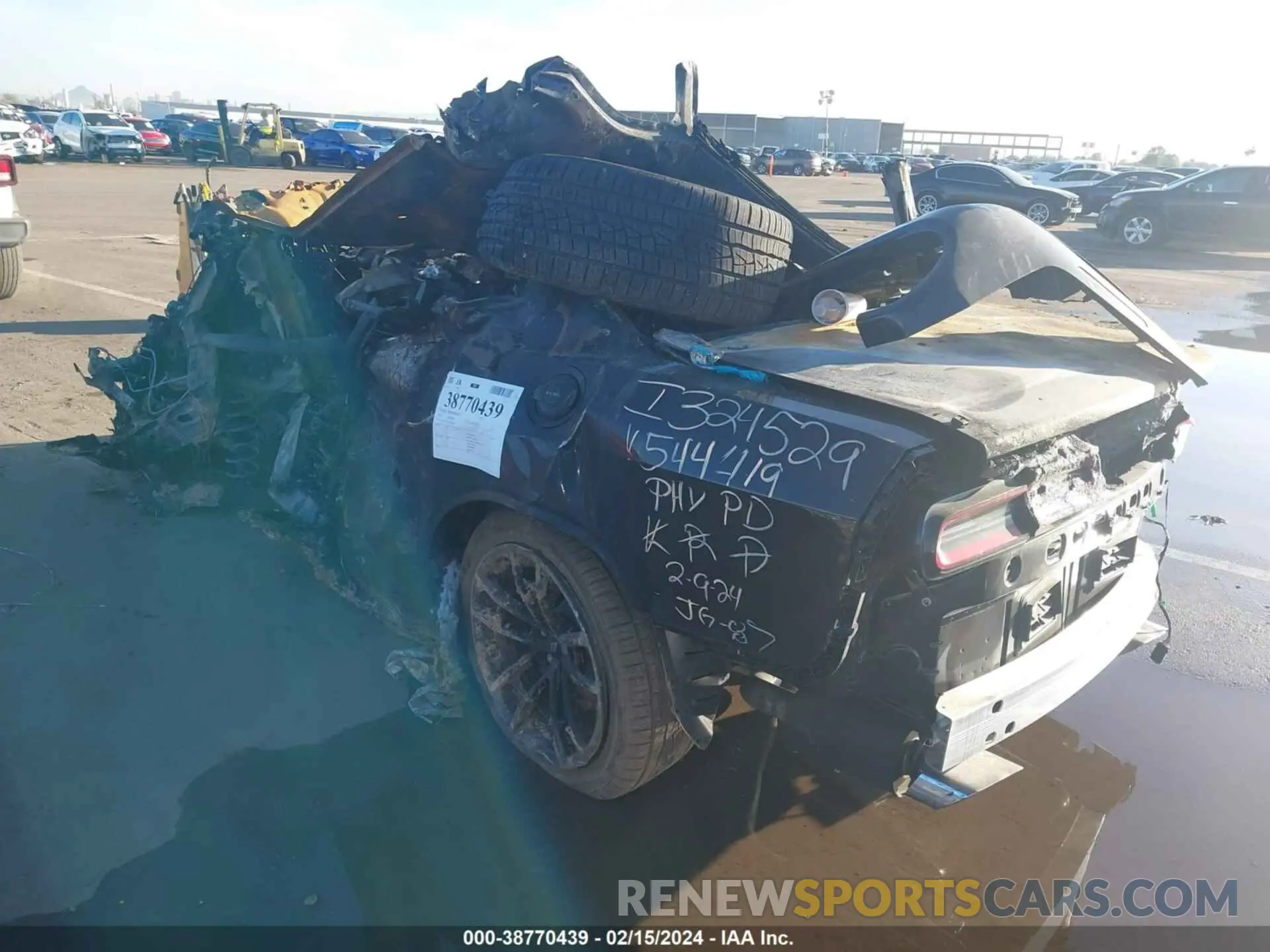 3 Photograph of a damaged car 2C3CDZFJ4PH544419 DODGE CHALLENGER 2023