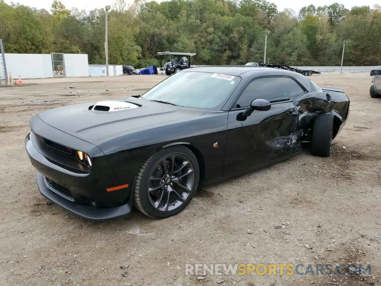 1 Photograph of a damaged car 2C3CDZFJ4PH544596 DODGE CHALLENGER 2023