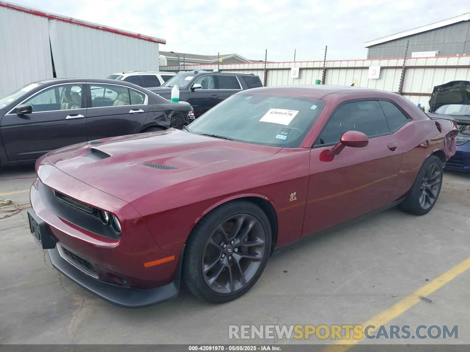 2 Photograph of a damaged car 2C3CDZFJ4PH617904 DODGE CHALLENGER 2023