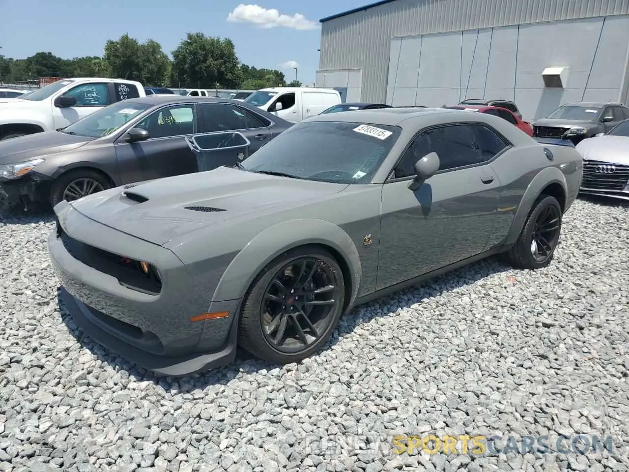 1 Photograph of a damaged car 2C3CDZFJ4PH637859 DODGE CHALLENGER 2023