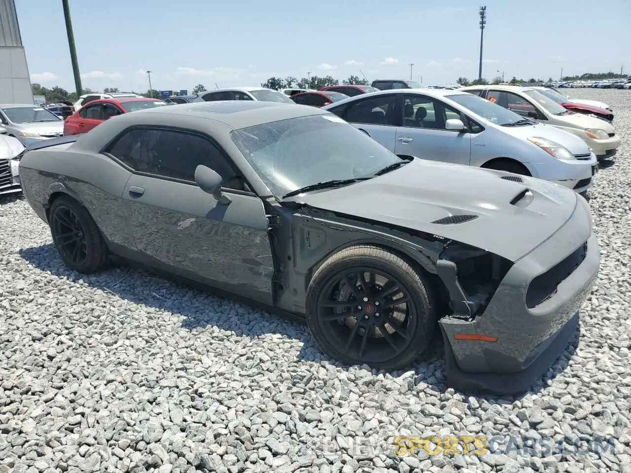 4 Photograph of a damaged car 2C3CDZFJ4PH637859 DODGE CHALLENGER 2023