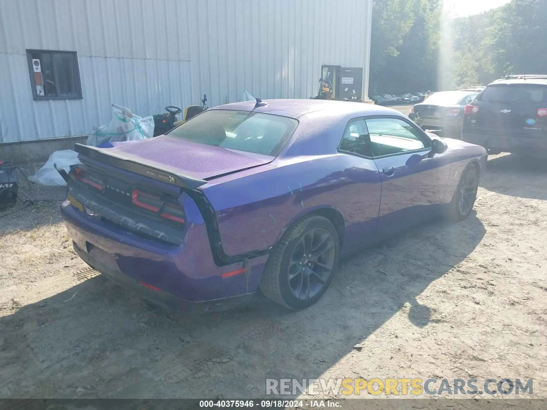 4 Photograph of a damaged car 2C3CDZFJ5PH681854 DODGE CHALLENGER 2023
