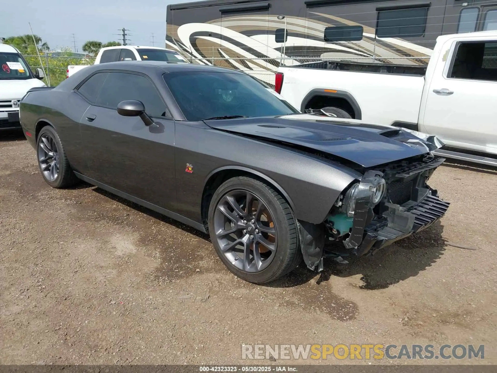1 Photograph of a damaged car 2C3CDZFJ5PH694894 DODGE CHALLENGER 2023