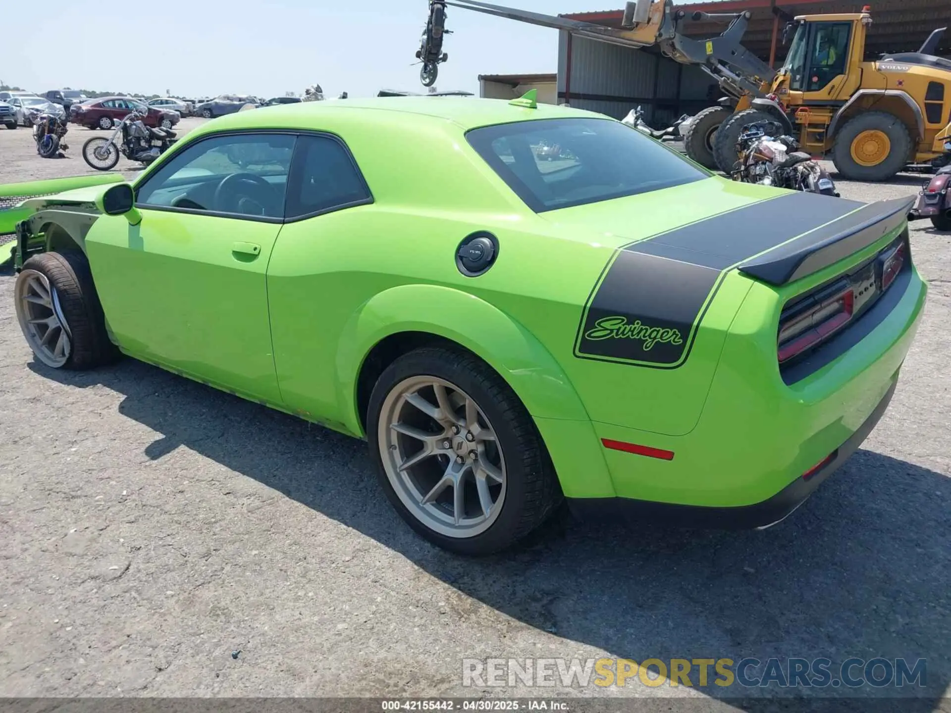 3 Photograph of a damaged car 2C3CDZFJ6PH562968 DODGE CHALLENGER 2023