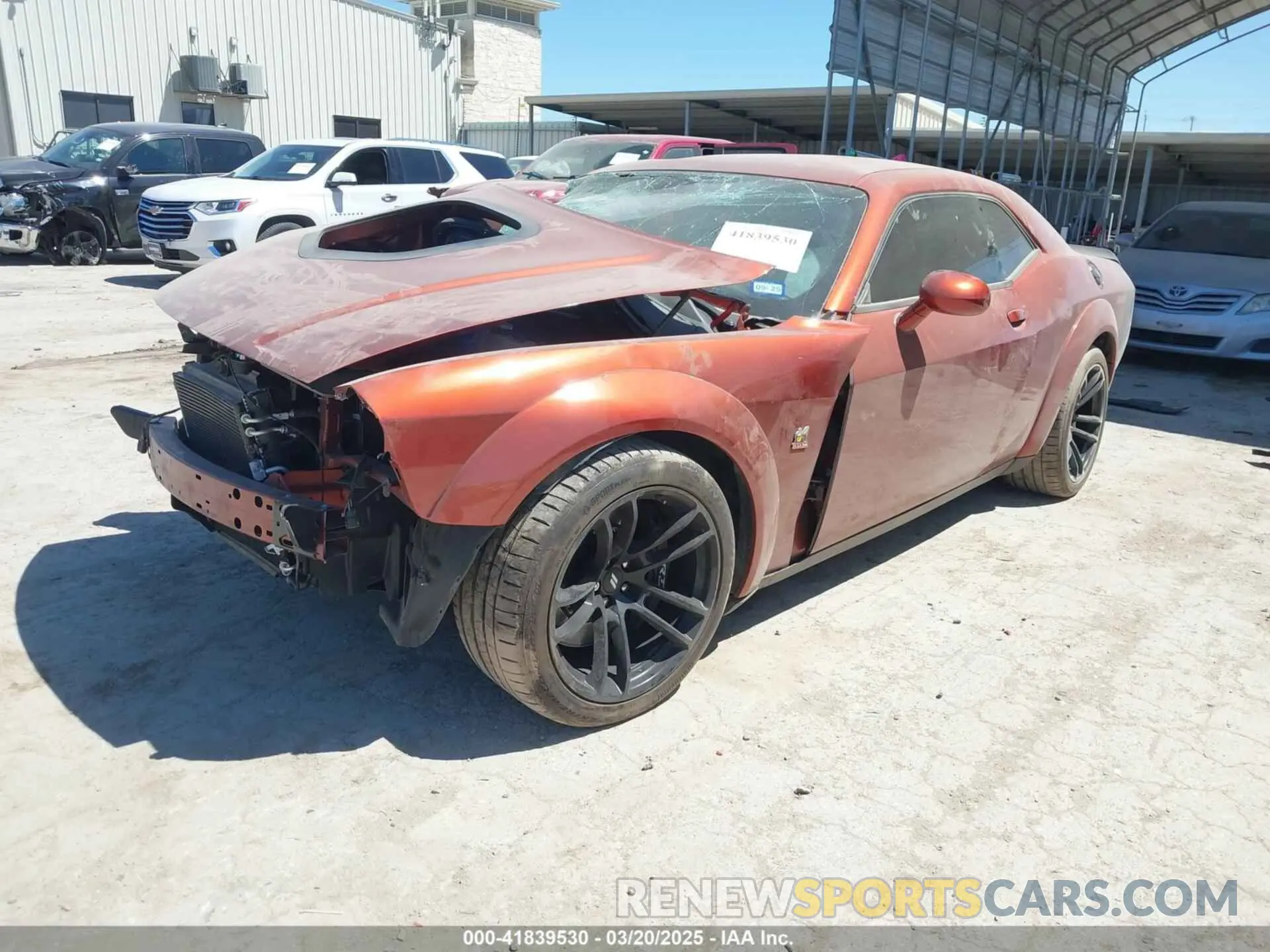 2 Photograph of a damaged car 2C3CDZFJ7PH553065 DODGE CHALLENGER 2023