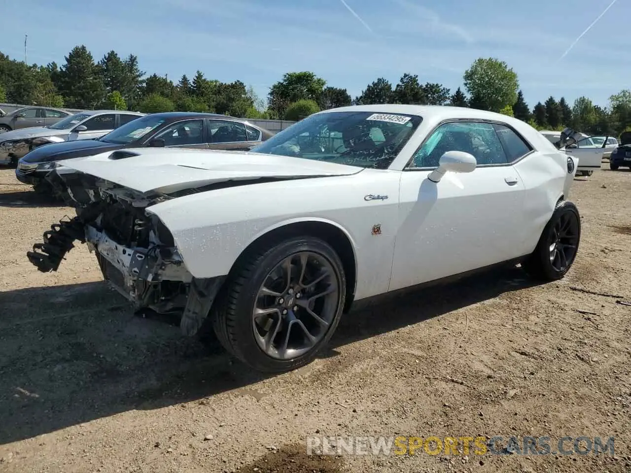 1 Photograph of a damaged car 2C3CDZFJ8PH542866 DODGE CHALLENGER 2023
