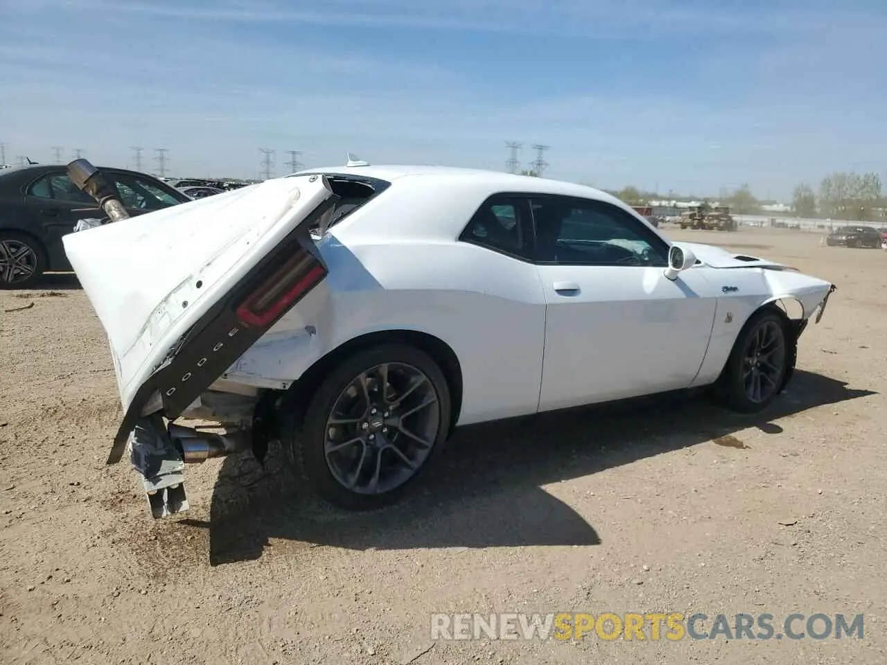3 Photograph of a damaged car 2C3CDZFJ8PH542866 DODGE CHALLENGER 2023