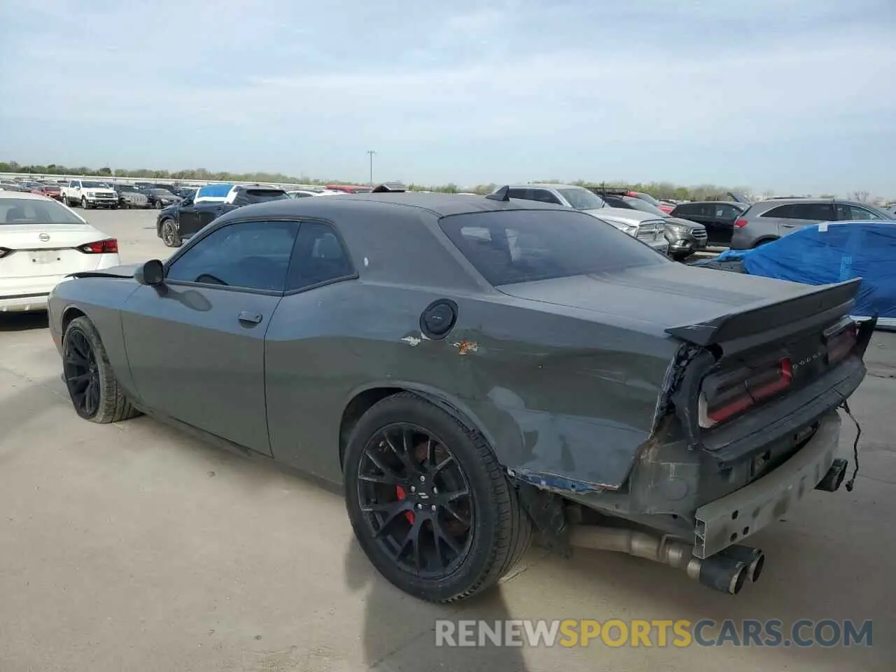 2 Photograph of a damaged car 2C3CDZFJ8PH590643 DODGE CHALLENGER 2023