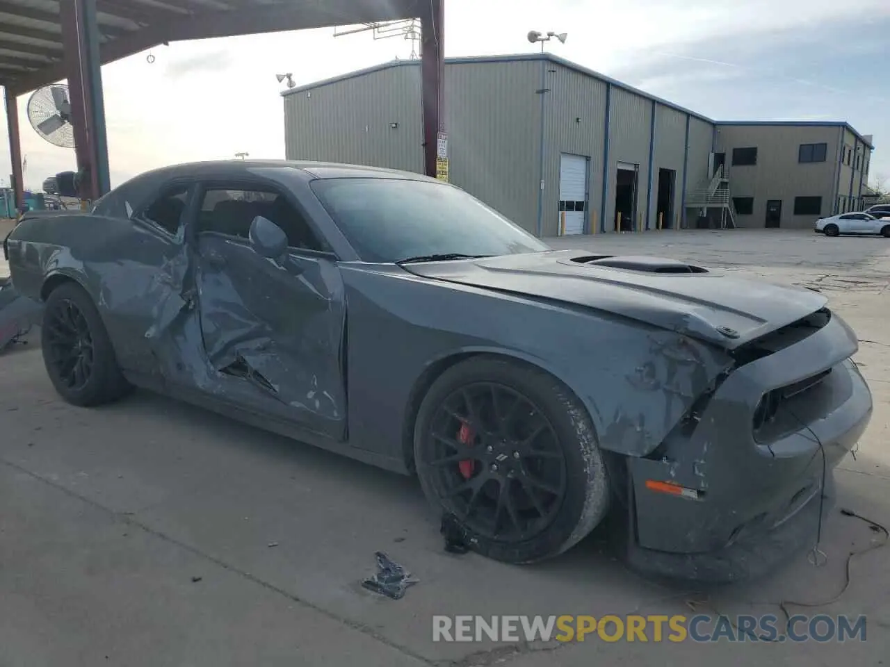 4 Photograph of a damaged car 2C3CDZFJ8PH590643 DODGE CHALLENGER 2023