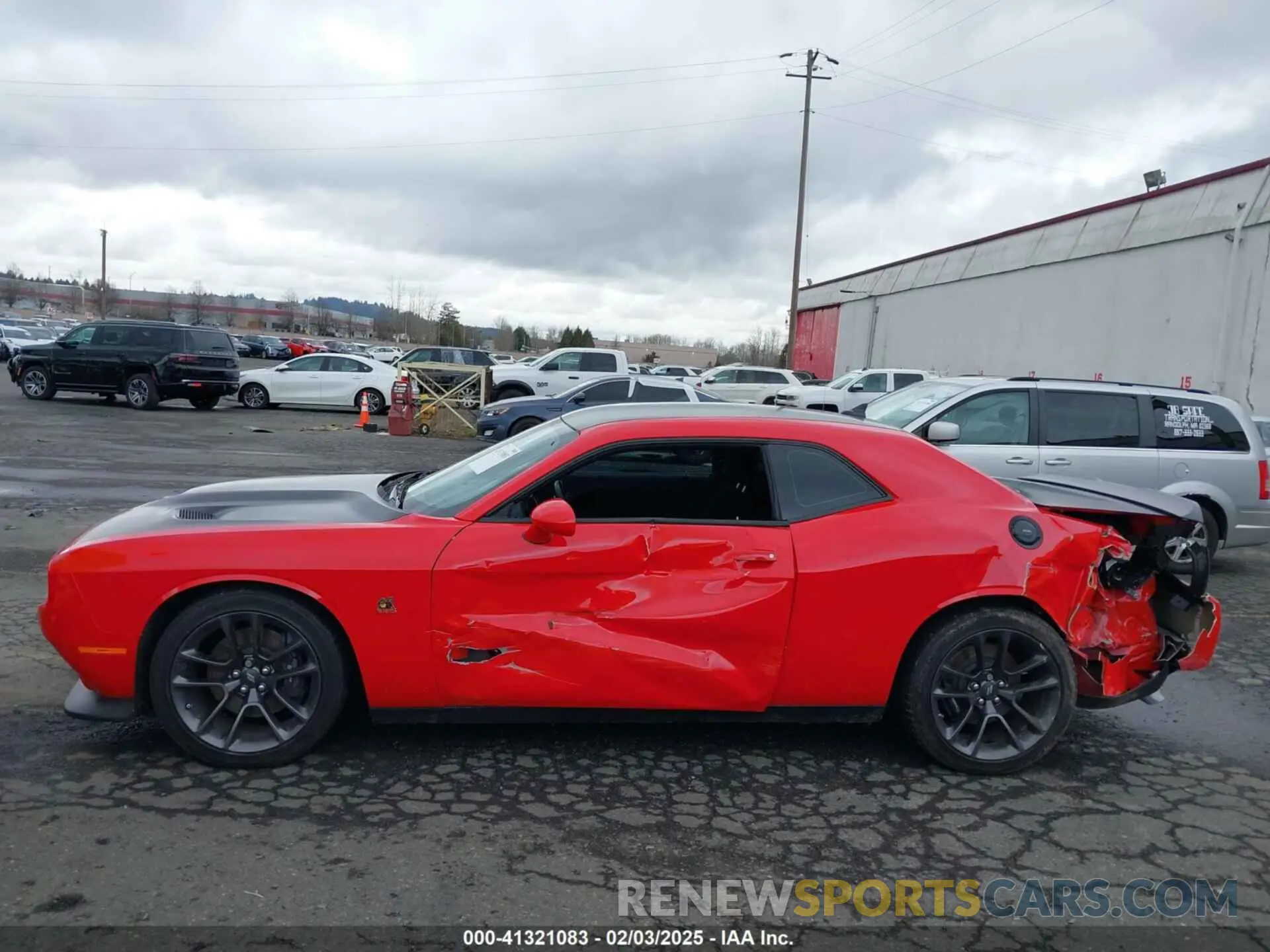 14 Photograph of a damaged car 2C3CDZFJ9PH554265 DODGE CHALLENGER 2023