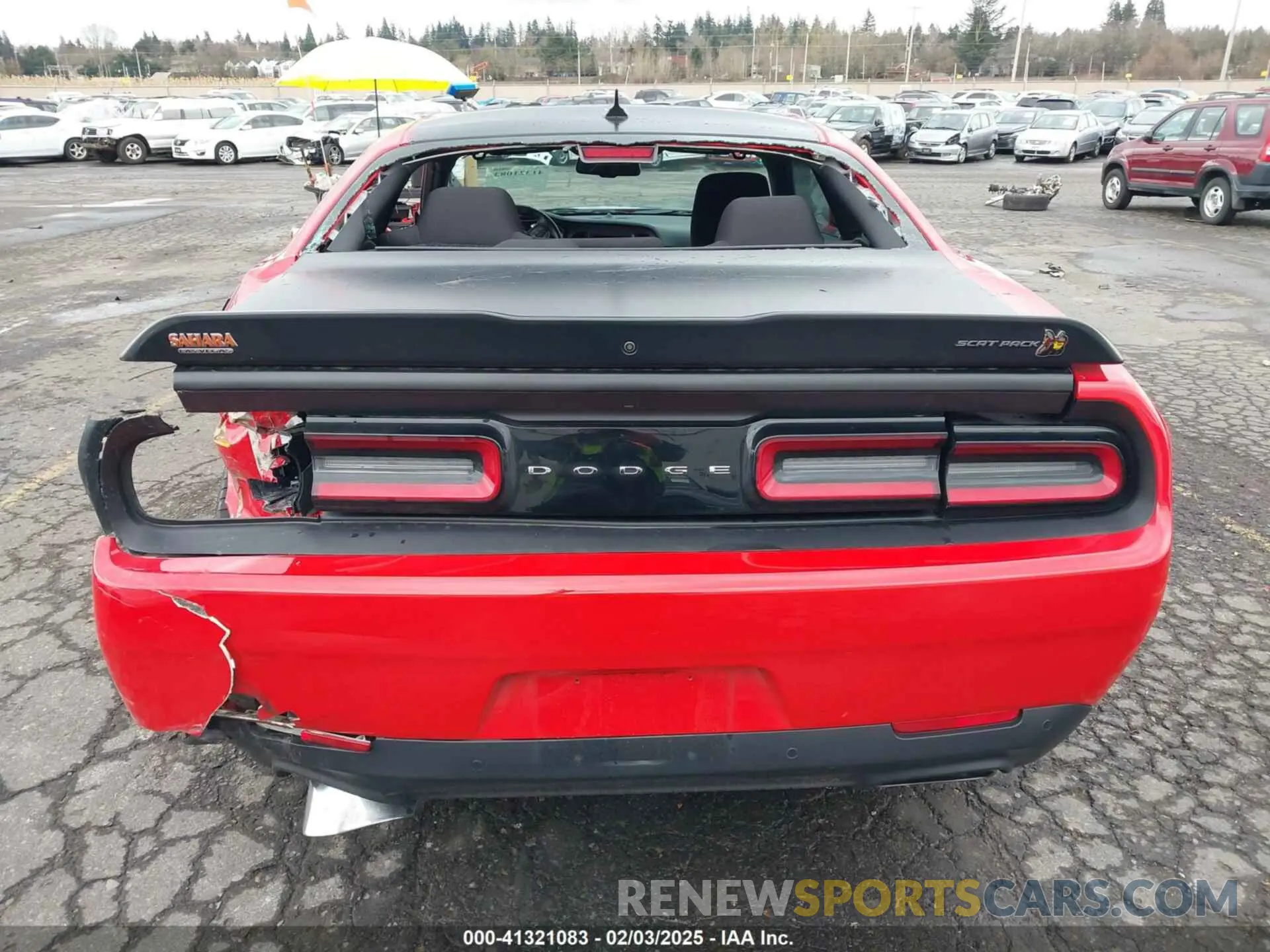16 Photograph of a damaged car 2C3CDZFJ9PH554265 DODGE CHALLENGER 2023