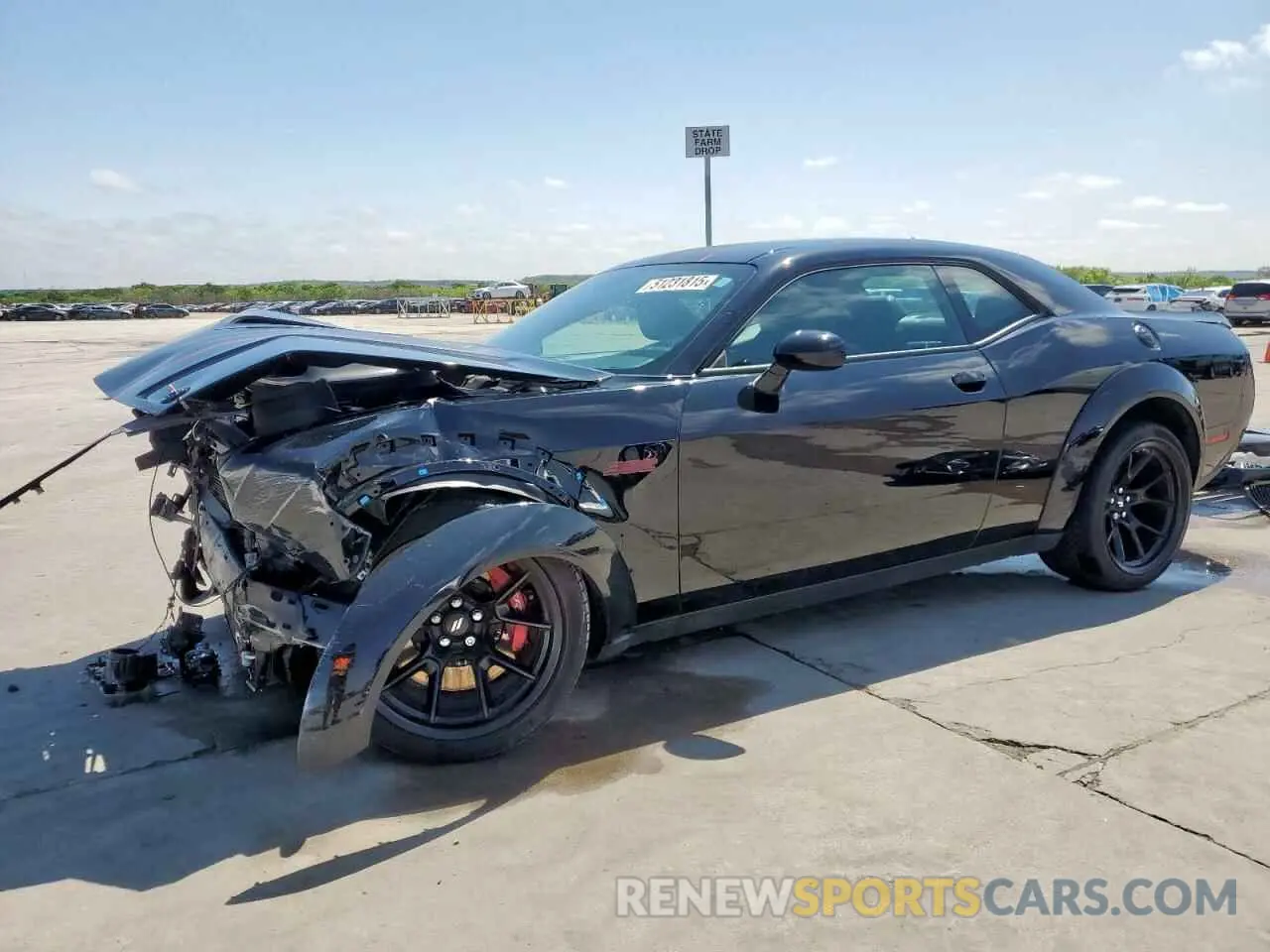 1 Photograph of a damaged car 2C3CDZFJ9PH601715 DODGE CHALLENGER 2023