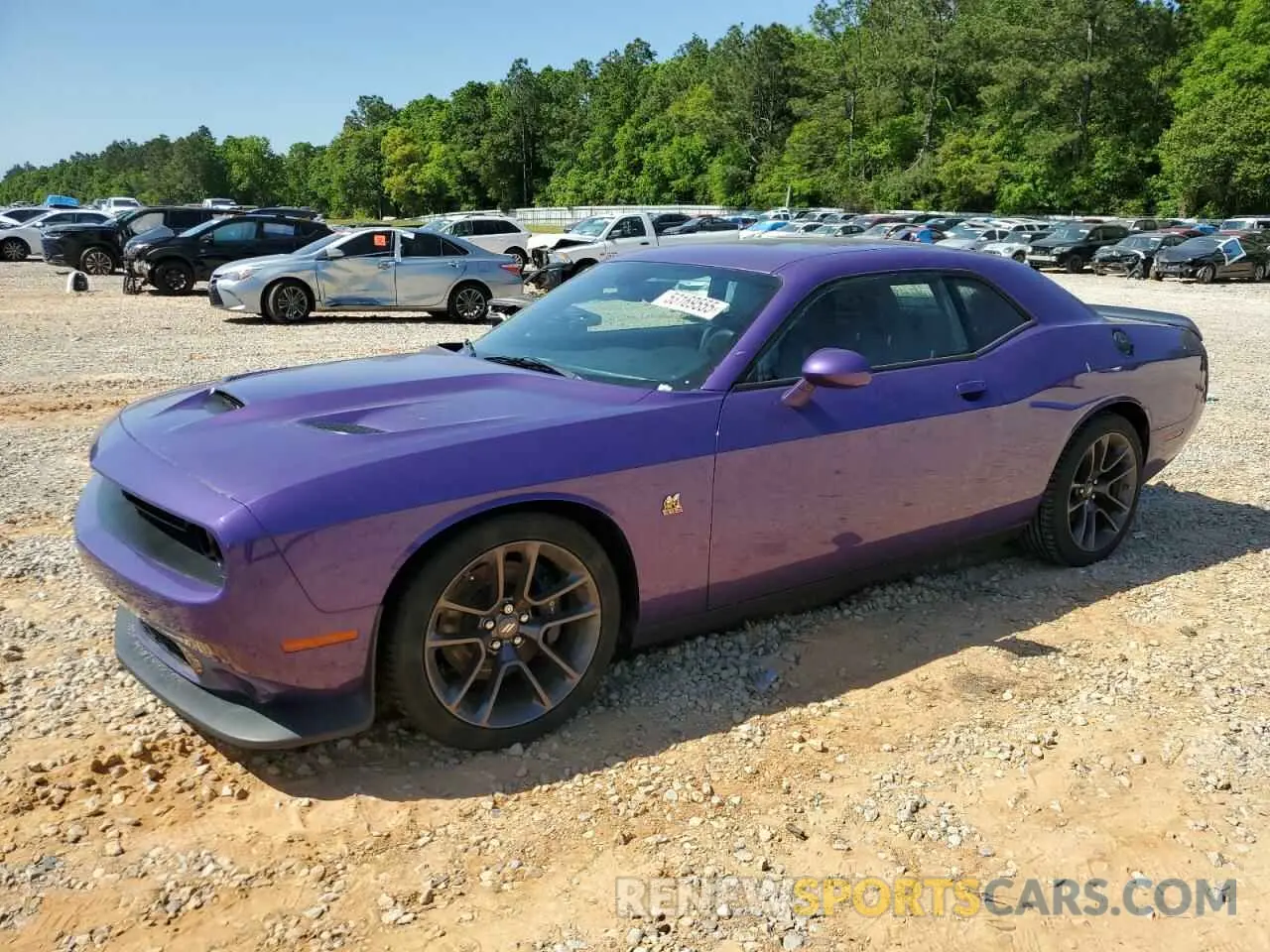 1 Photograph of a damaged car 2C3CDZFJ9PH602993 DODGE CHALLENGER 2023