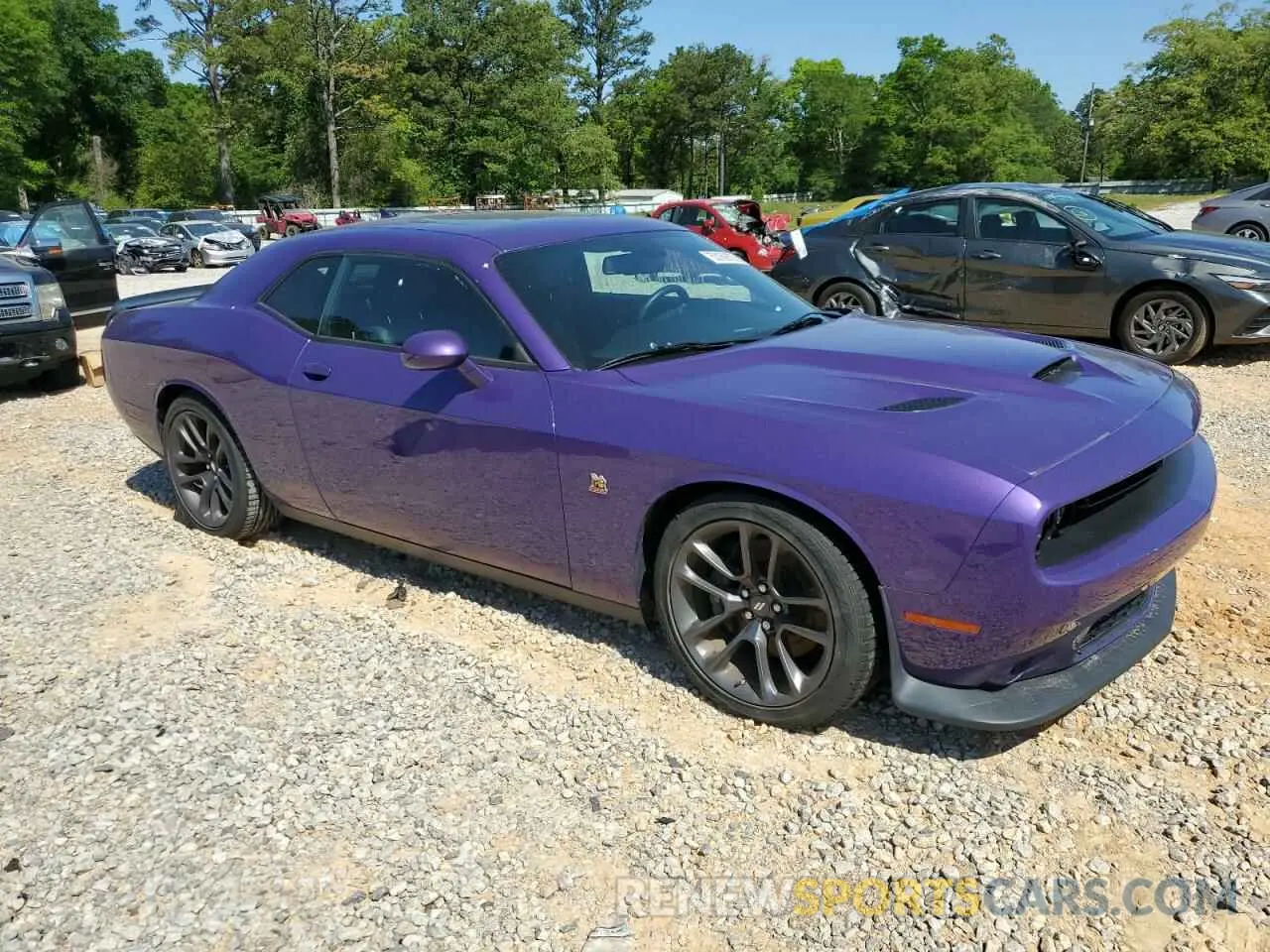 4 Photograph of a damaged car 2C3CDZFJ9PH602993 DODGE CHALLENGER 2023