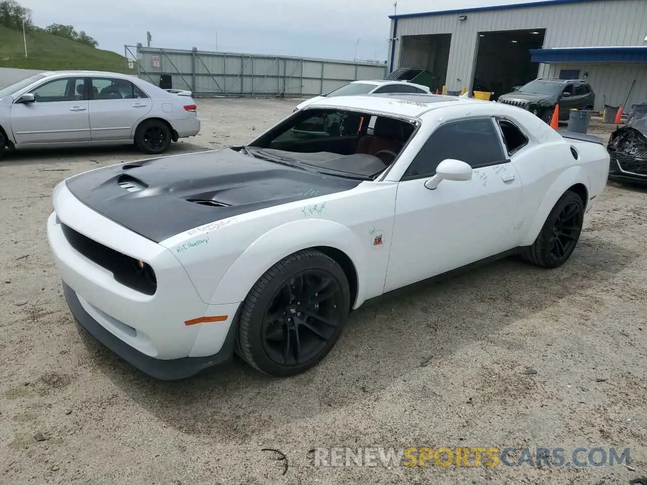 1 Photograph of a damaged car 2C3CDZFJ9PH625657 DODGE CHALLENGER 2023