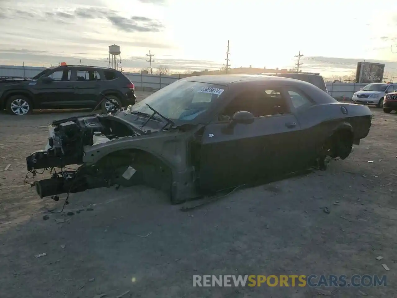 1 Photograph of a damaged car 2C3CDZFJ9PH637971 DODGE CHALLENGER 2023