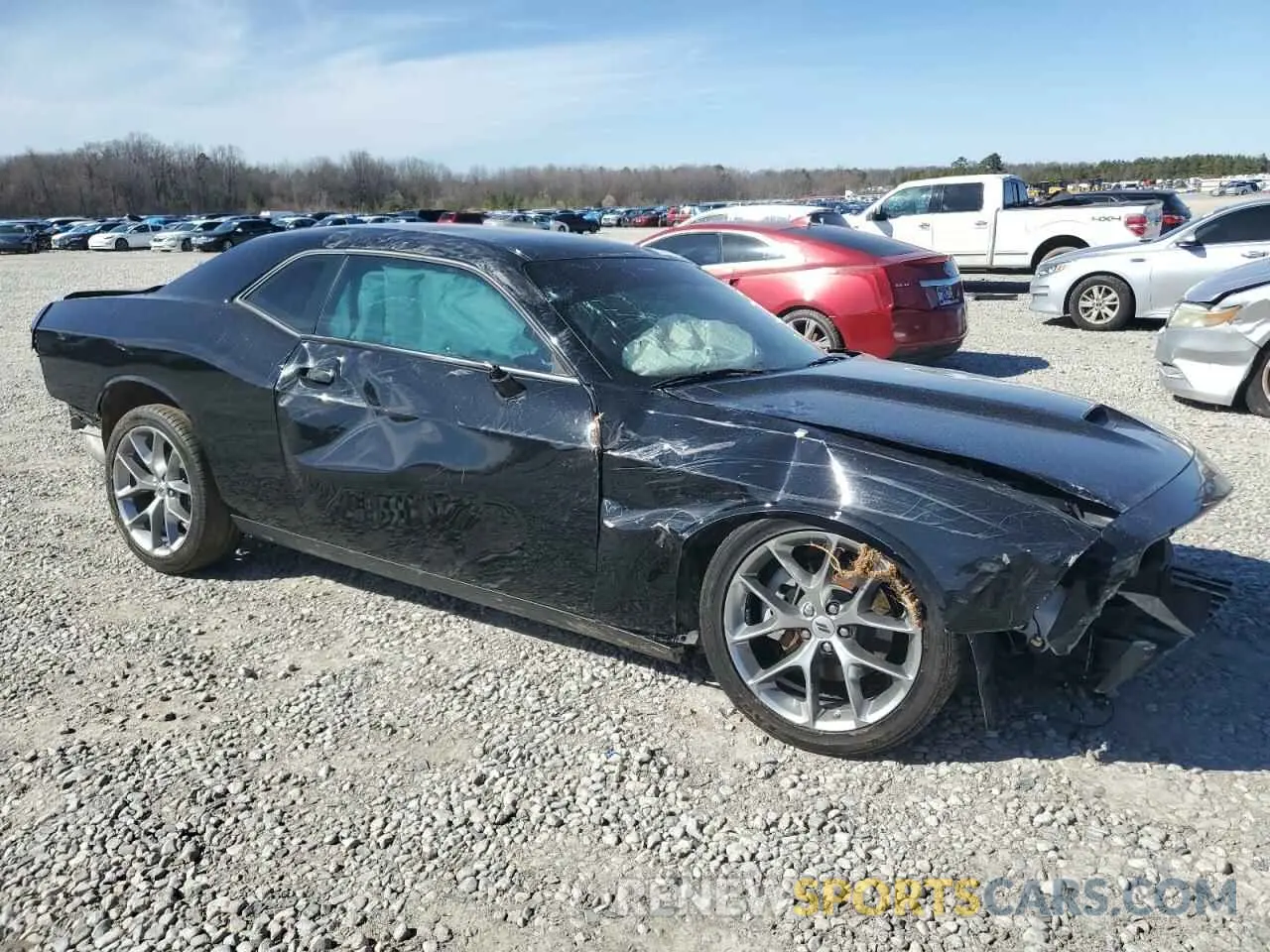 4 Photograph of a damaged car 2C3CDZJG3PH521306 DODGE CHALLENGER 2023