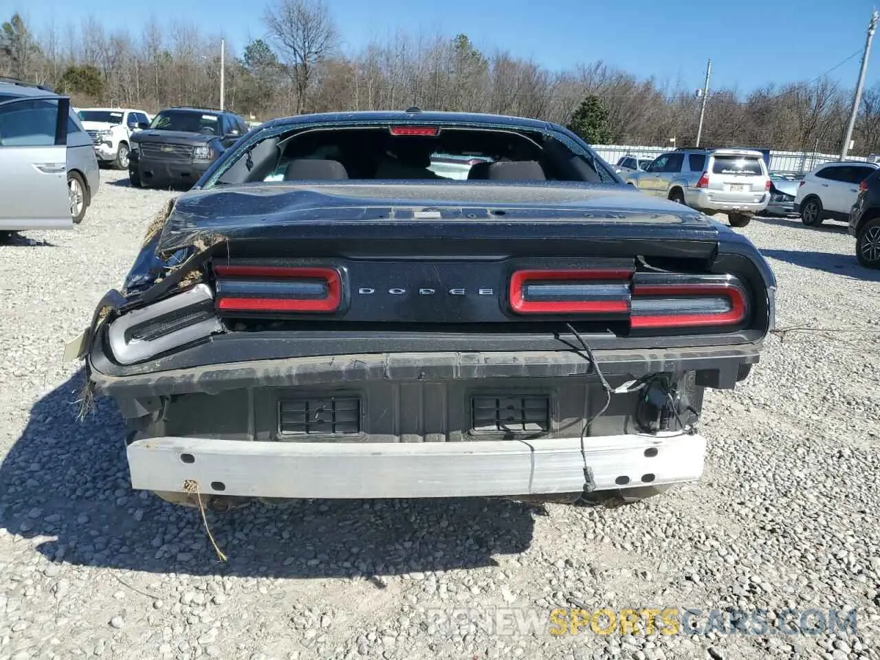 6 Photograph of a damaged car 2C3CDZJG3PH521306 DODGE CHALLENGER 2023