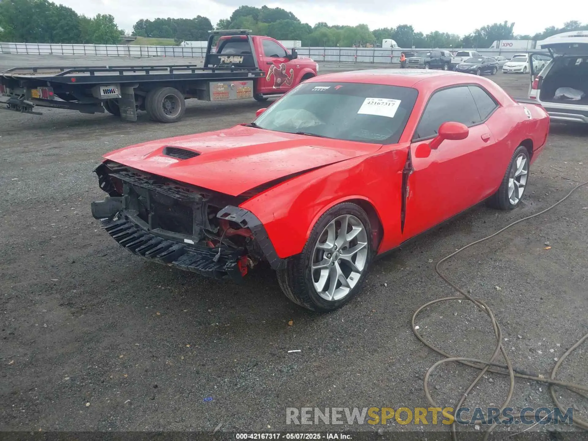2 Photograph of a damaged car 2C3CDZJG4PH669142 DODGE CHALLENGER 2023