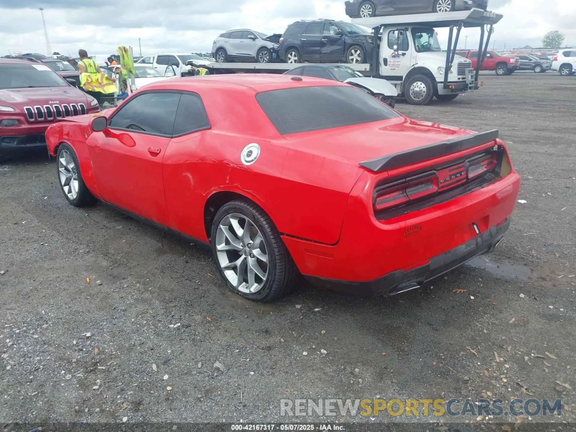 3 Photograph of a damaged car 2C3CDZJG4PH669142 DODGE CHALLENGER 2023