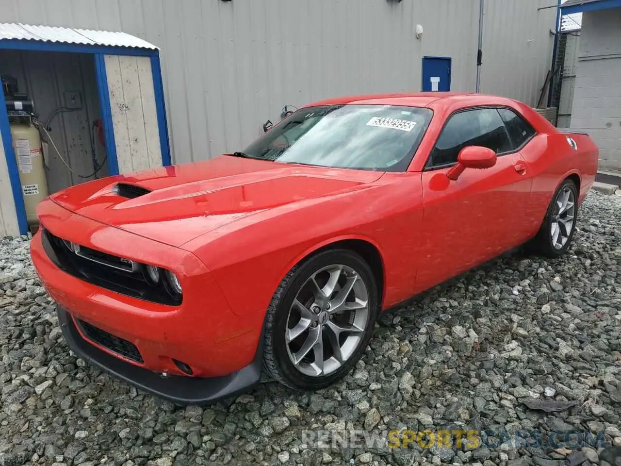 1 Photograph of a damaged car 2C3CDZJG5PH545798 DODGE CHALLENGER 2023