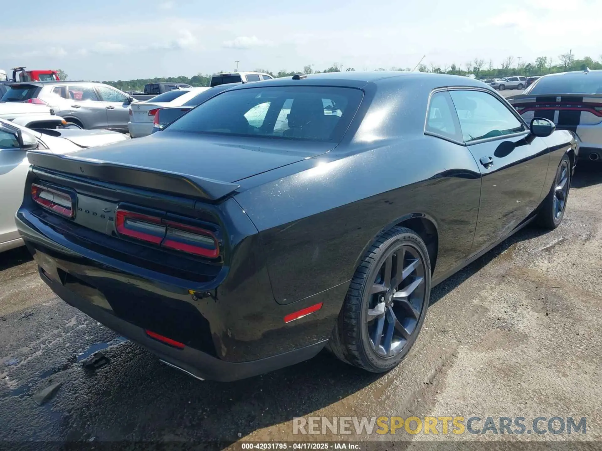 4 Photograph of a damaged car 2C3CDZJG5PH695796 DODGE CHALLENGER 2023