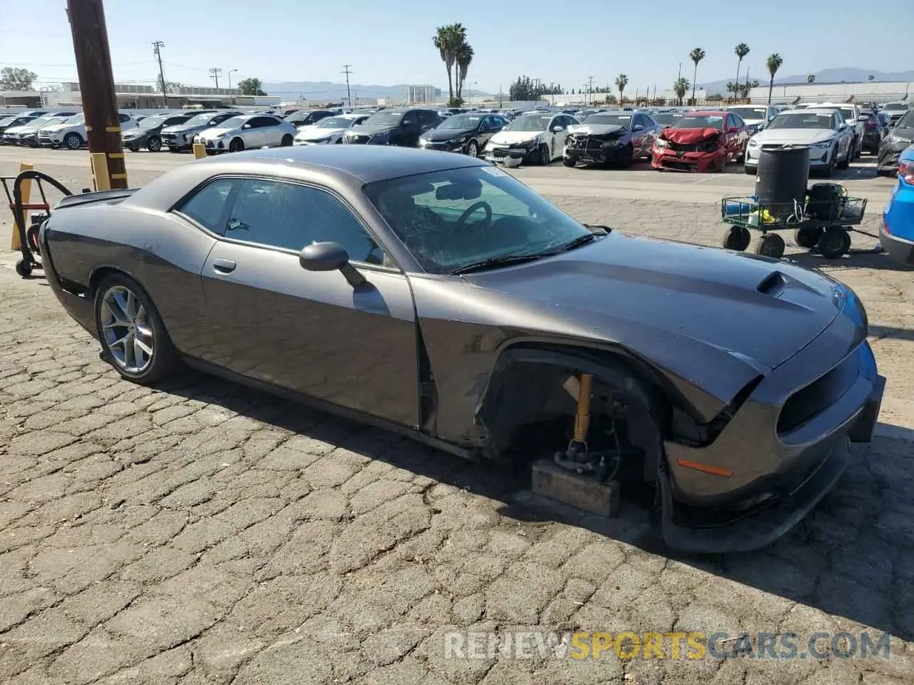 4 Photograph of a damaged car 2C3CDZJG6PH507139 DODGE CHALLENGER 2023