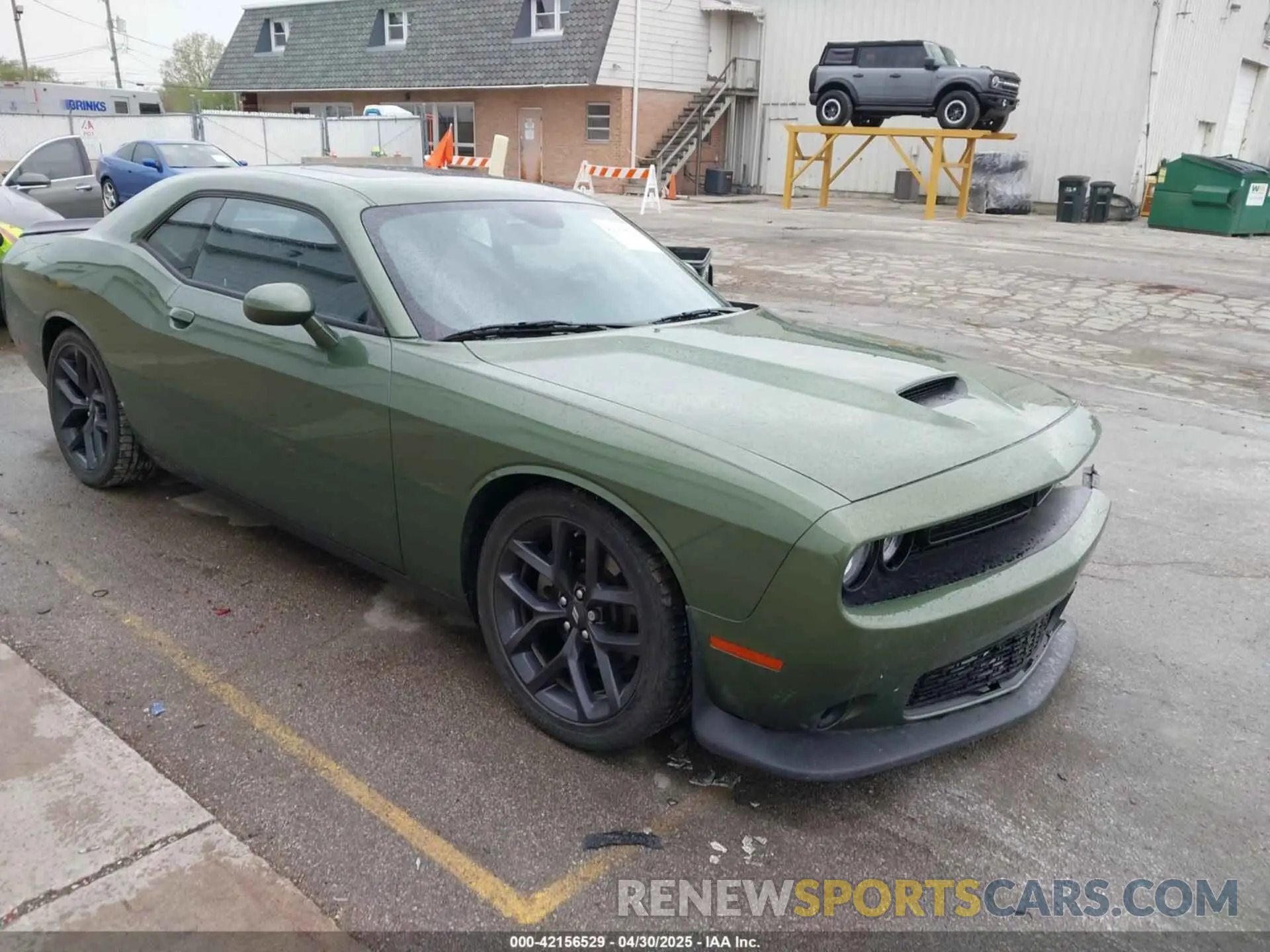 1 Photograph of a damaged car 2C3CDZJG7PH614653 DODGE CHALLENGER 2023
