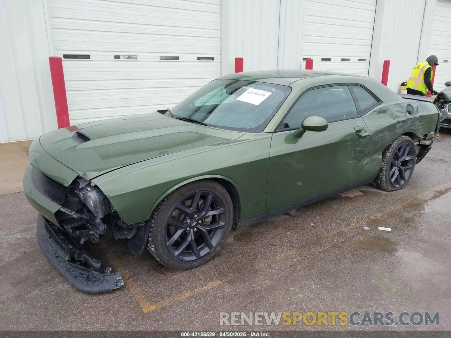 2 Photograph of a damaged car 2C3CDZJG7PH614653 DODGE CHALLENGER 2023