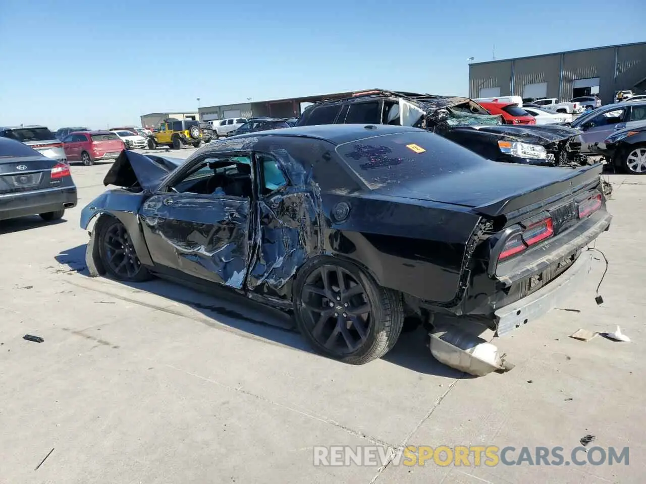 2 Photograph of a damaged car 2C3CDZJG7PH662766 DODGE CHALLENGER 2023