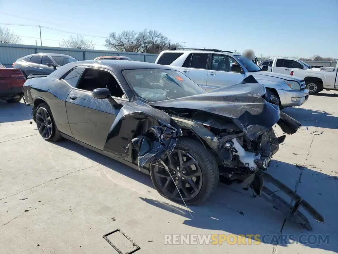 4 Photograph of a damaged car 2C3CDZJG7PH662766 DODGE CHALLENGER 2023
