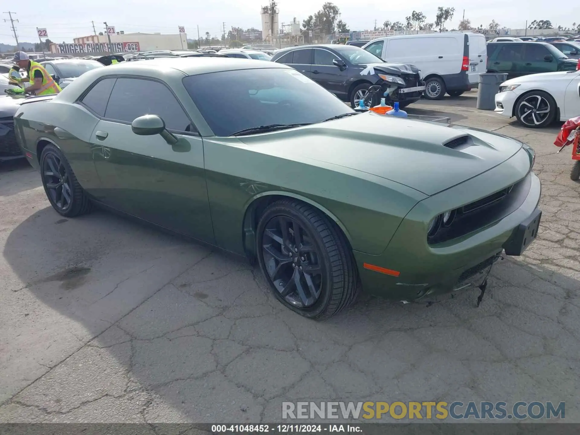 1 Photograph of a damaged car 2C3CDZJG8PH574261 DODGE CHALLENGER 2023