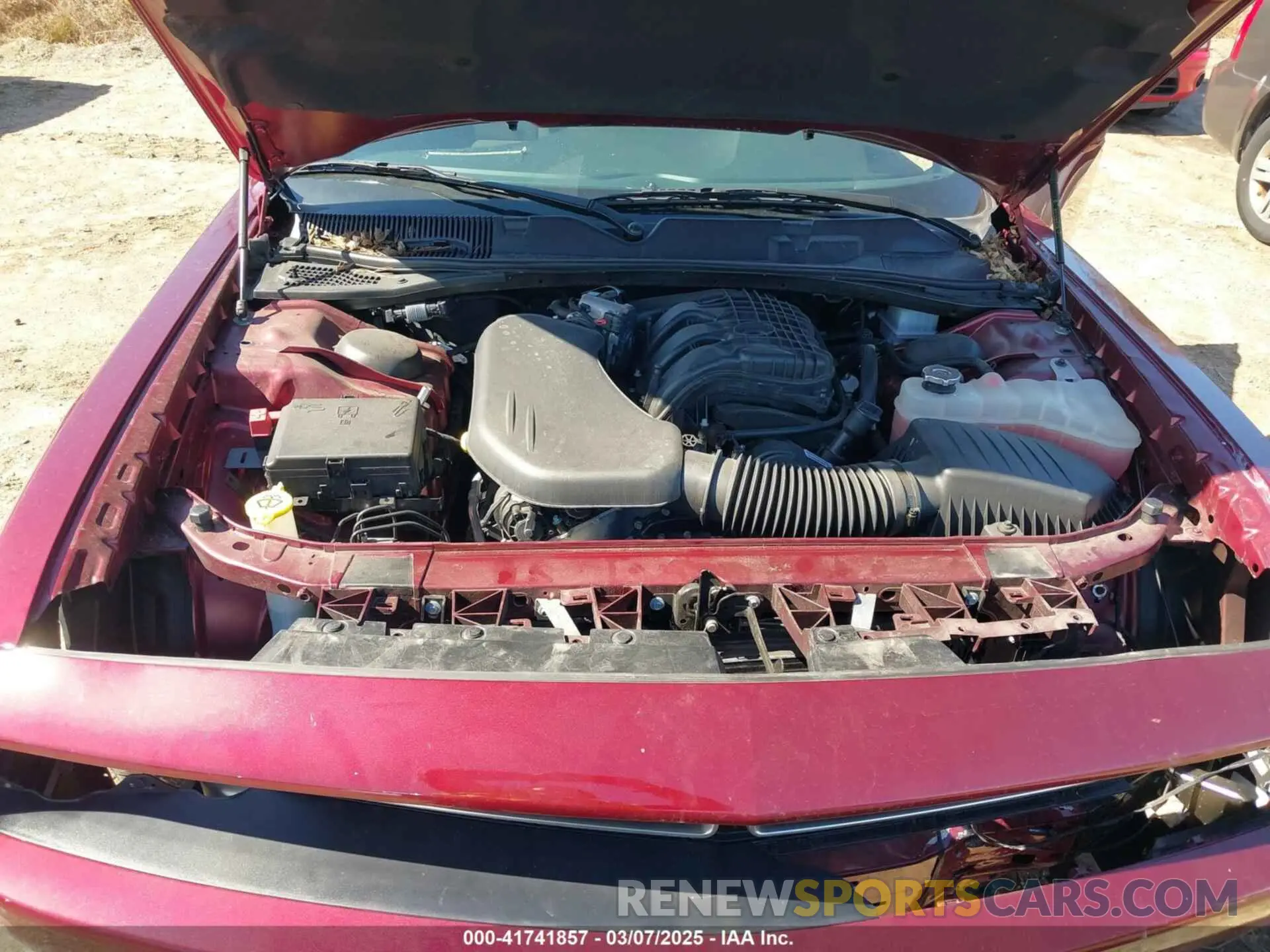 10 Photograph of a damaged car 2C3CDZJG9PH605985 DODGE CHALLENGER 2023