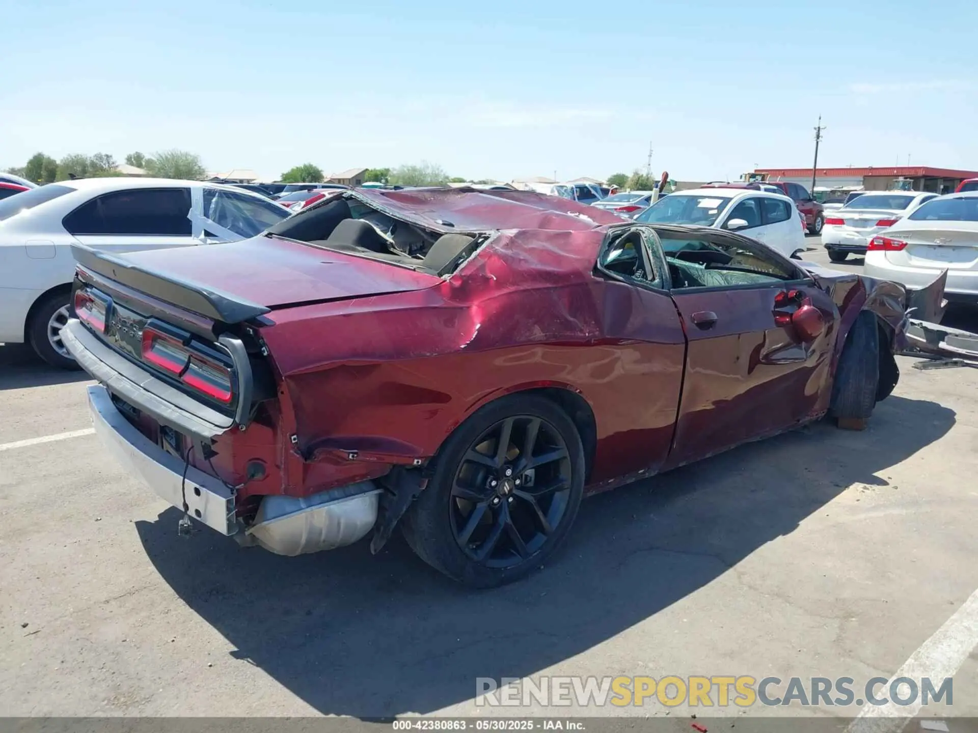 4 Photograph of a damaged car 2C3CDZJGXPH549992 DODGE CHALLENGER 2023