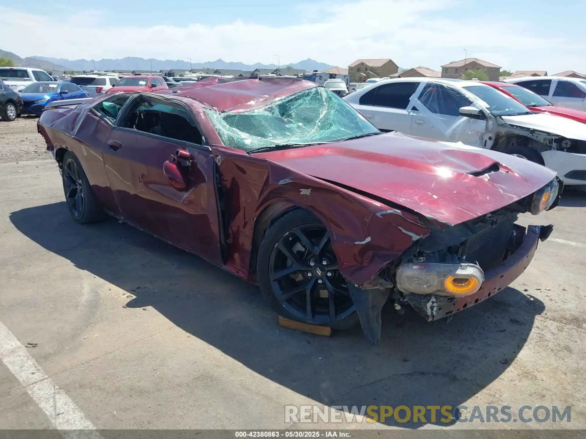 6 Photograph of a damaged car 2C3CDZJGXPH549992 DODGE CHALLENGER 2023
