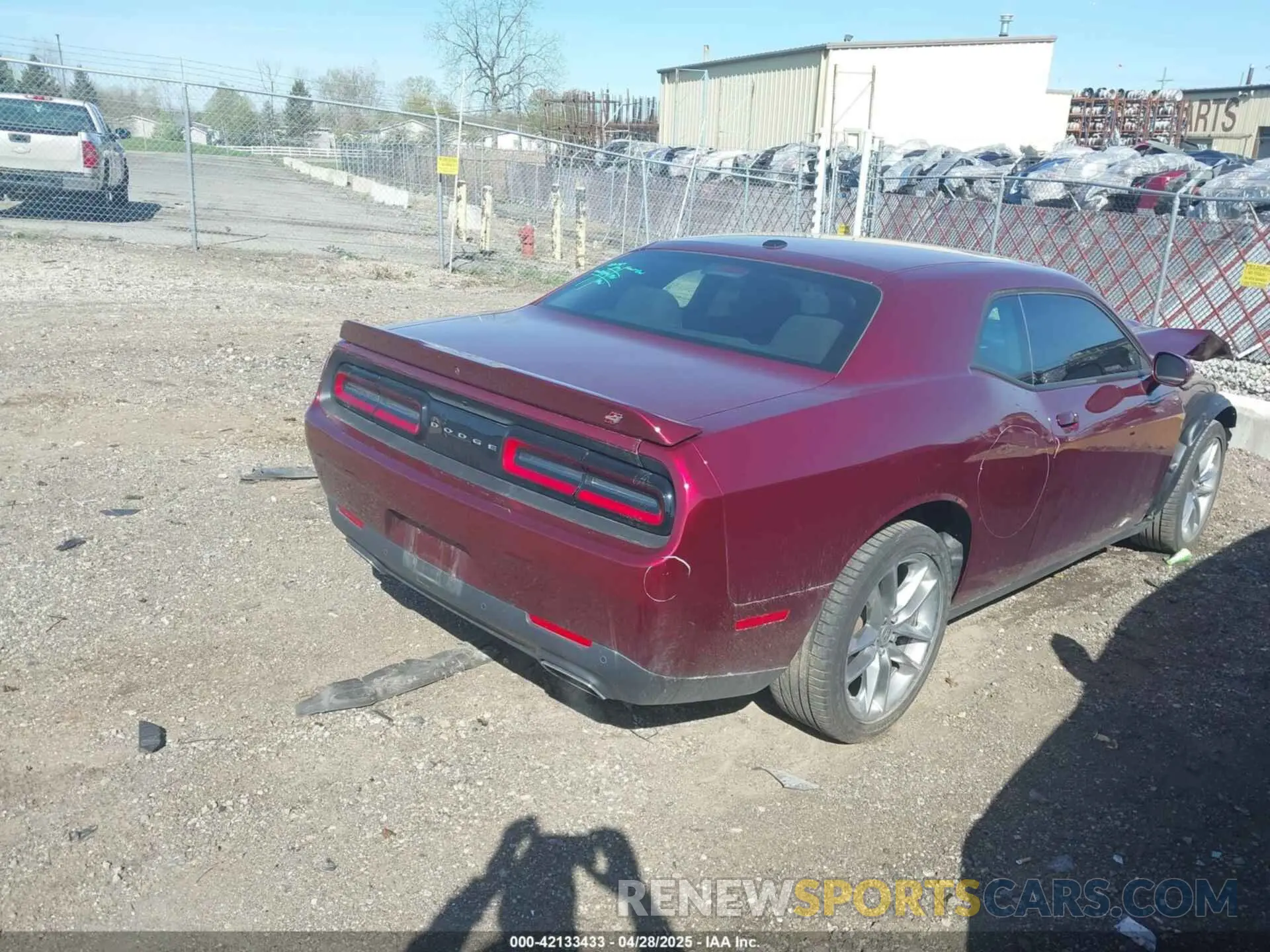 4 Photograph of a damaged car 2C3CDZKG2PH501093 DODGE CHALLENGER 2023