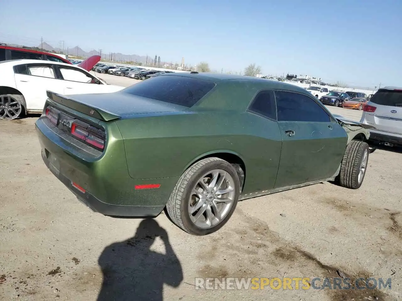 3 Photograph of a damaged car 2C3CDZKG3PH507856 DODGE CHALLENGER 2023