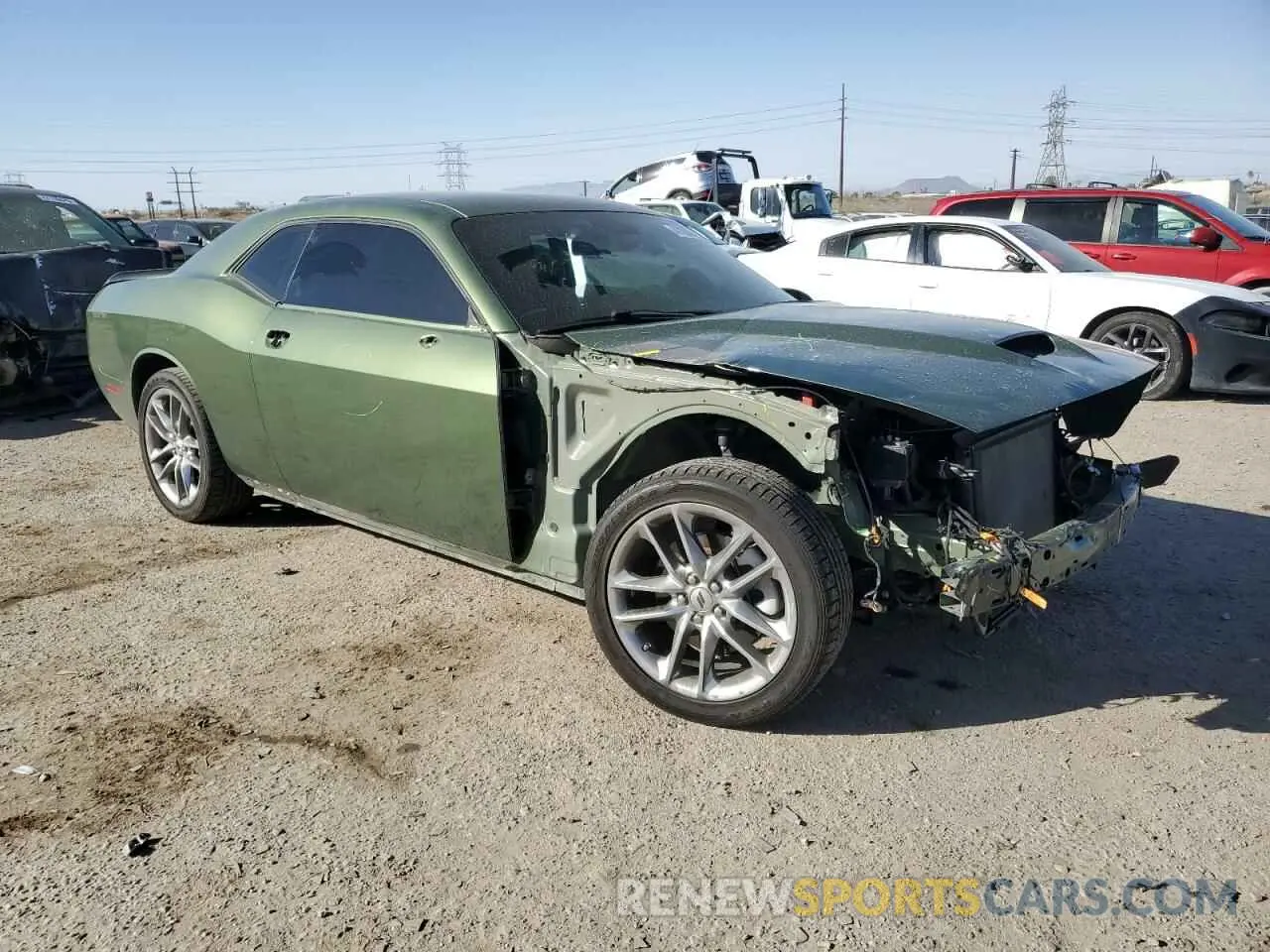 4 Photograph of a damaged car 2C3CDZKG3PH507856 DODGE CHALLENGER 2023
