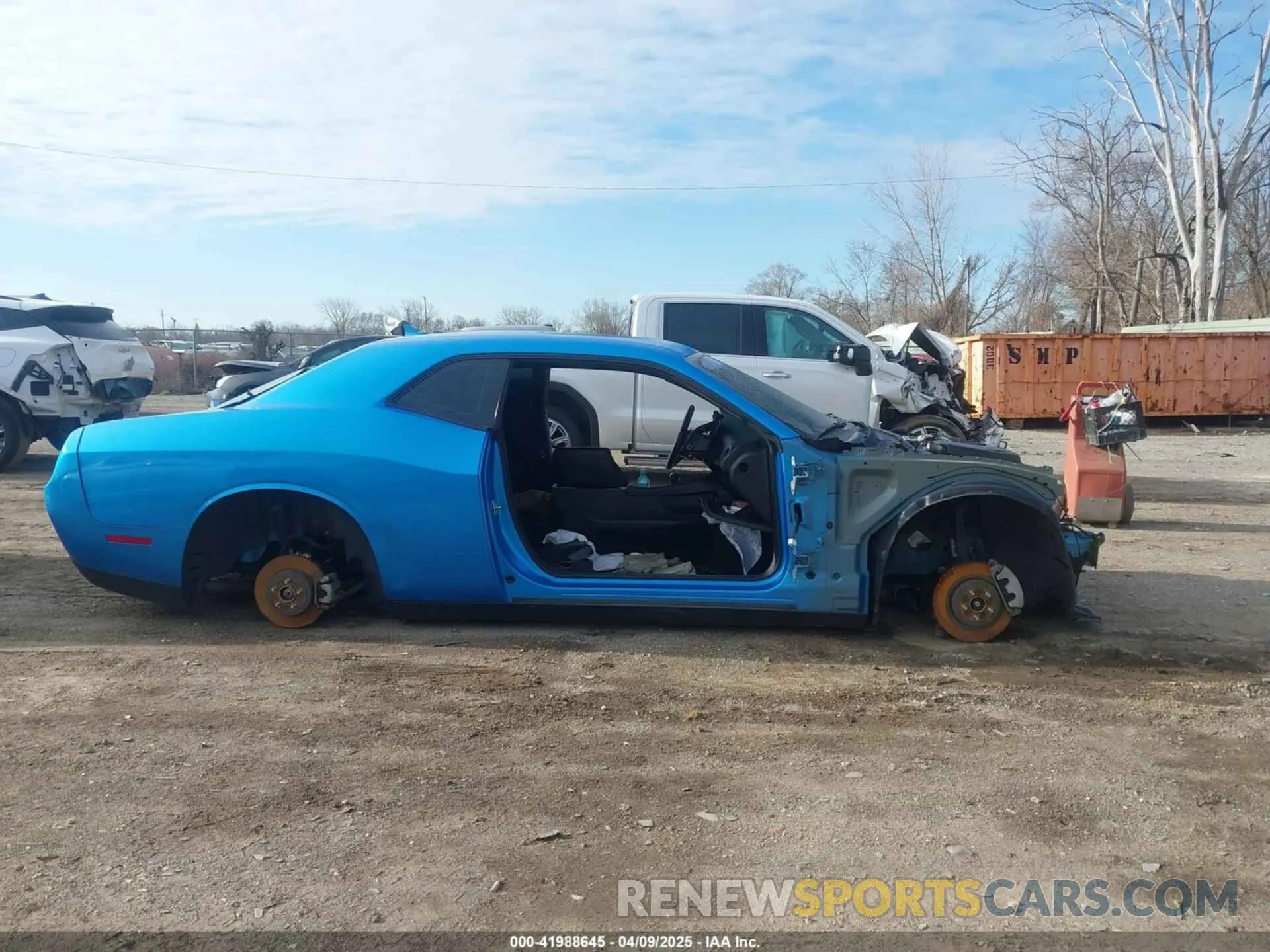 13 Photograph of a damaged car 2C3CDZKG6PH642233 DODGE CHALLENGER 2023