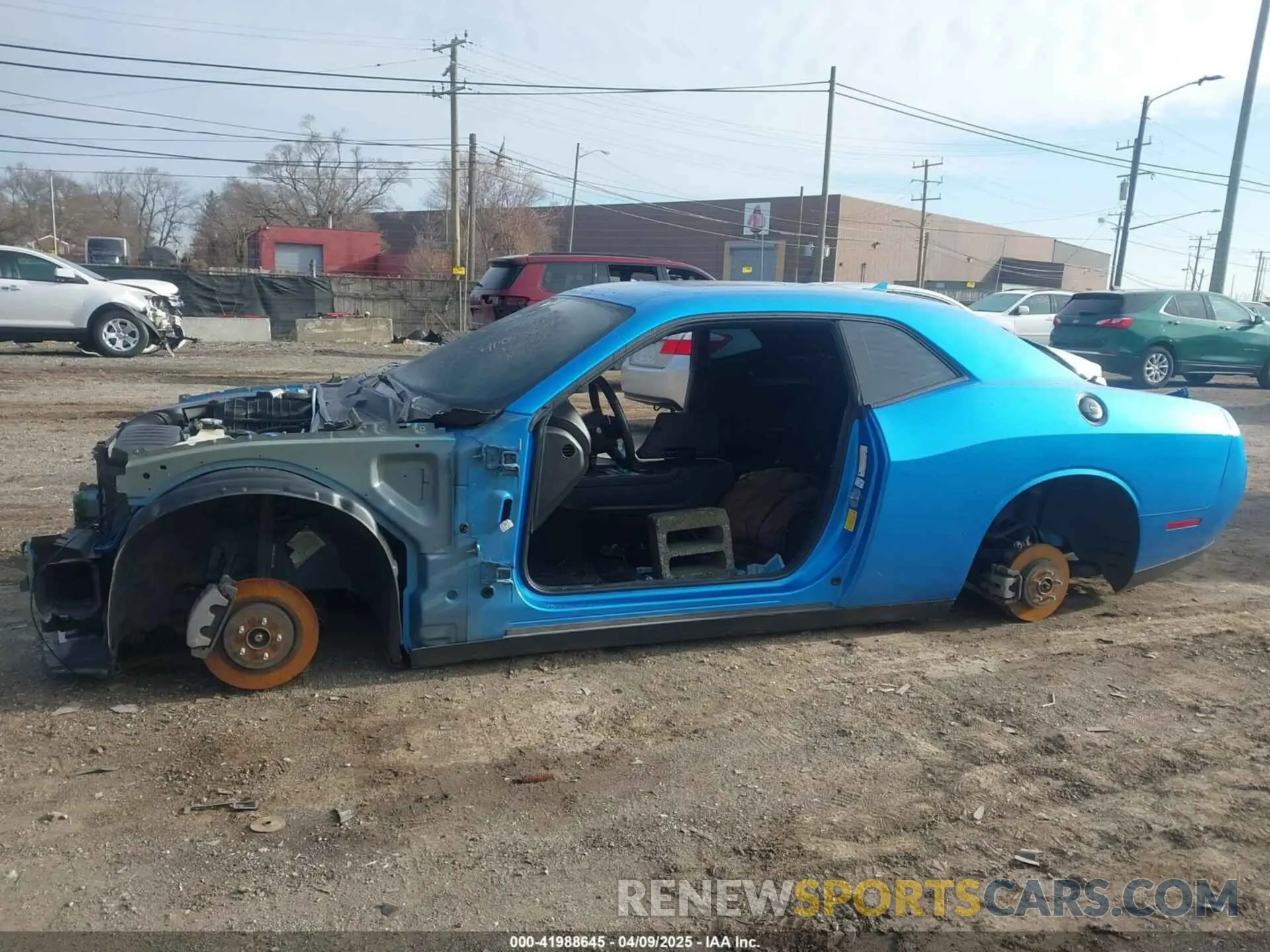 14 Photograph of a damaged car 2C3CDZKG6PH642233 DODGE CHALLENGER 2023