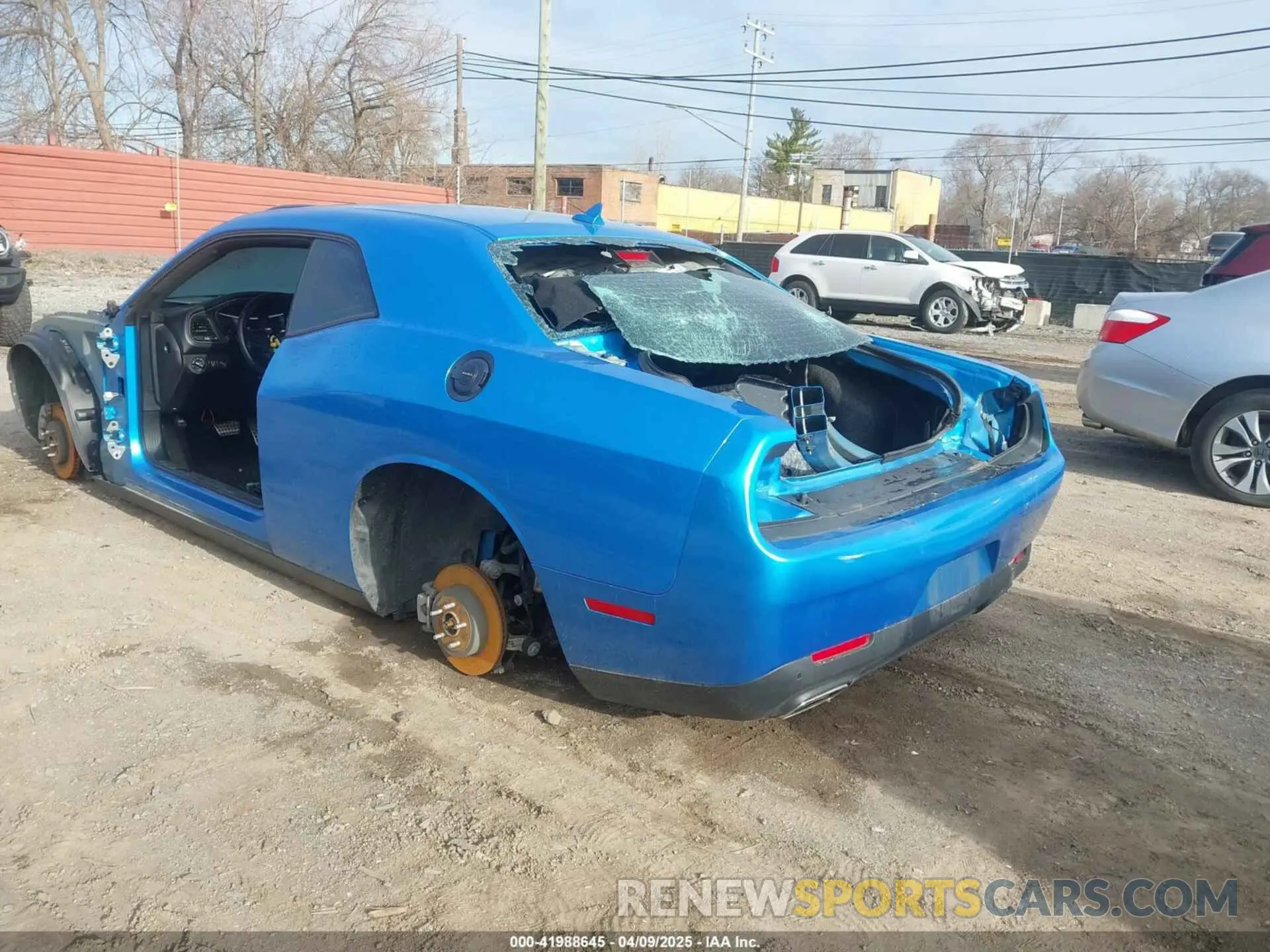 3 Photograph of a damaged car 2C3CDZKG6PH642233 DODGE CHALLENGER 2023